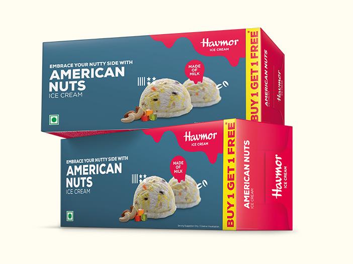 American nuts on sale ice cream