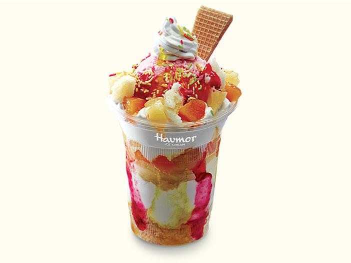 Fruit & Ice Cream